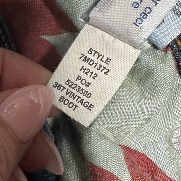 Lucky Brand 367 Vintage Bootcut Men's Jeans 40 x 33.5 Dark Wash Cotton 7MD1372 - Picture 11 of 11